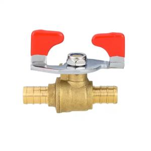 hot sale High Quality Pex X Pex Ball Valve 1/2" Brass Ball Valve