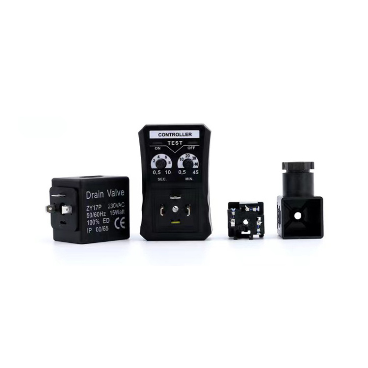 Best Selling 220v Dc24v Ac110v 16bar Air Compressor Timer Control Electronic Drainage Valve