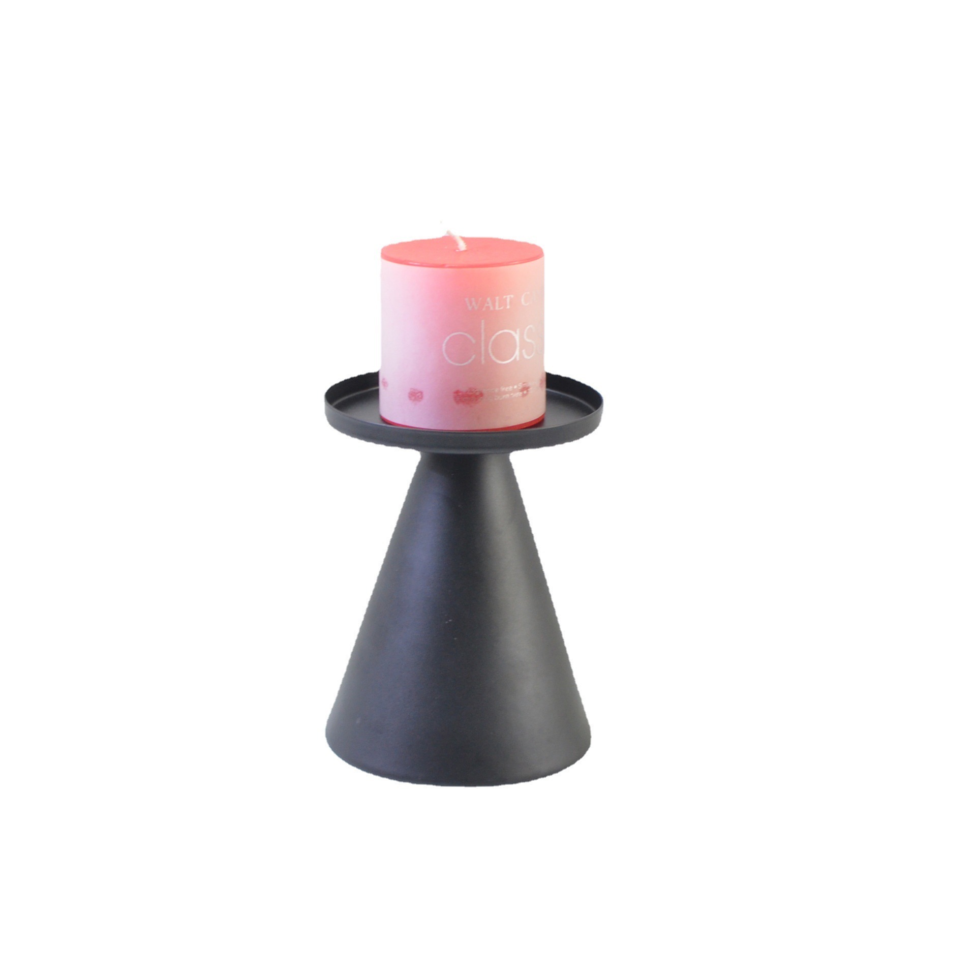 METAL IRON CANDLE STAND COLOURFUL CONE CANDLE HOLDER DESIGN TABLE METAL IRON CANDLE PILLAR FOR HOME DECOR GARDEN USE