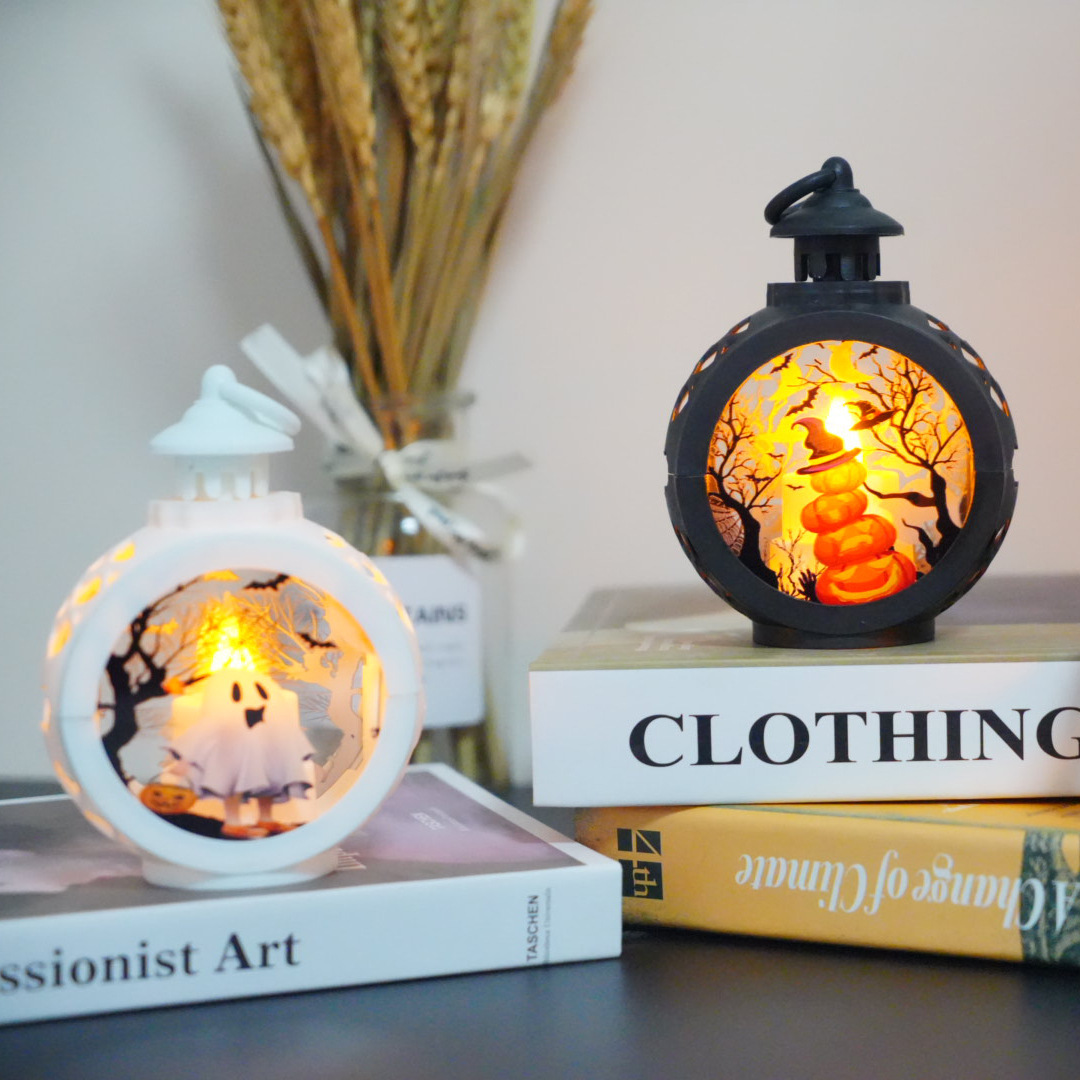 Christmas Flame Candle Wind Lamp Santa Claus Decoration Led Luminous Desktop Ornaments Candlestick Lam