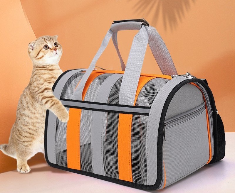 Pet Carrier Travel Bag Pet Carrying Bag Design for Dog and Cat Transport Folding Pet Cages, Carriers & Houses Backpacks Portable