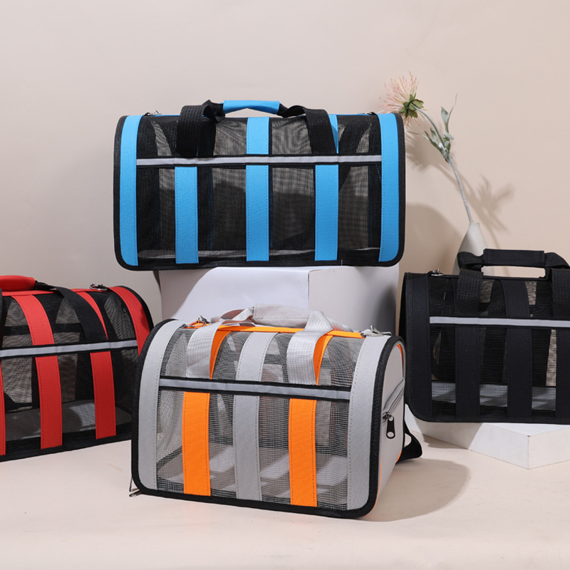 Pet Carrier Travel Bag Pet Carrying Bag Design for Dog and Cat Transport Folding Pet Cages, Carriers & Houses Backpacks Portable