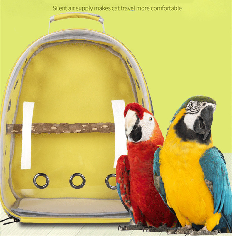 Wholesale Extra Large Pet Carrier Outdoor Travel Portable Shoulder Parrot Backpack Includes Accessories