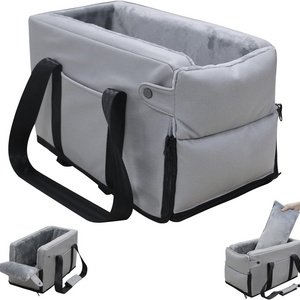 Cat Carrier 3 in 1 Pet Backseat Cover Waterproof Portable Travel Small dog car booster seat dog booster & car seats