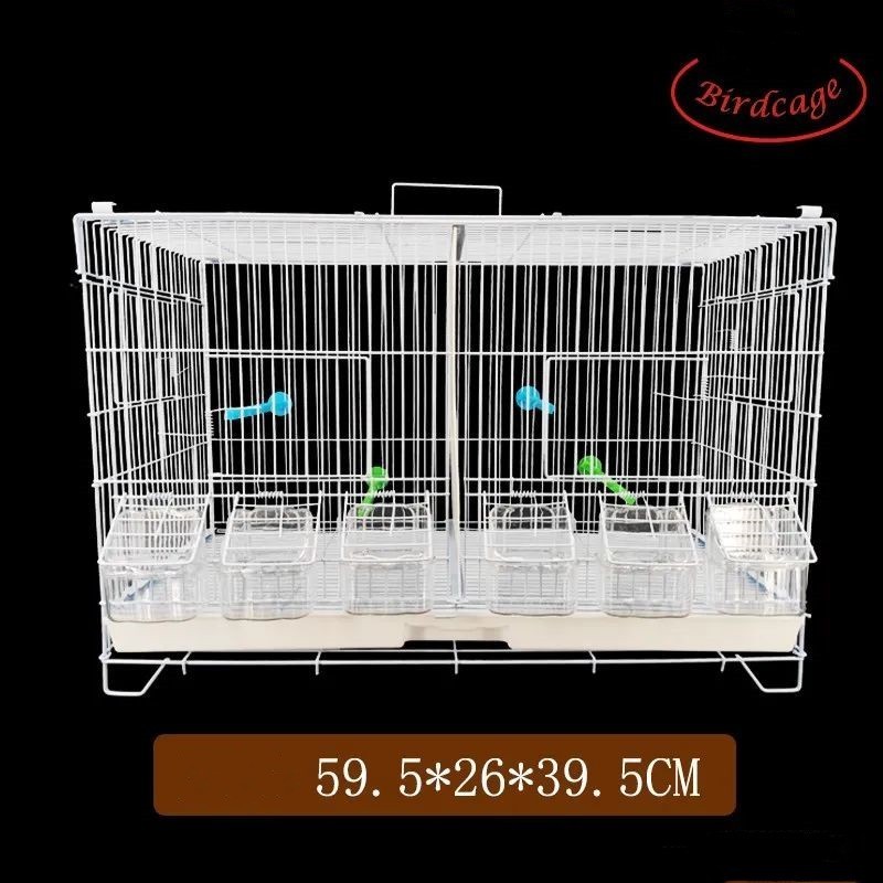 Breeding Flight Parakeet Bird Cage for Finches Budgies Cockatiels Conures Lovebirds Canaries Parrots With Slide Out Tray