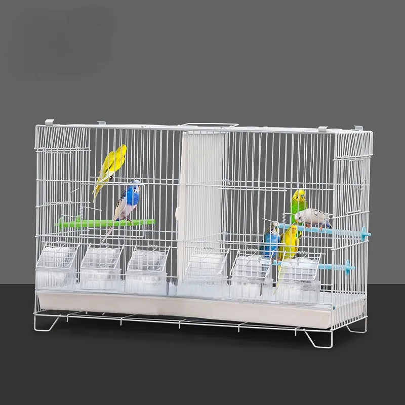 Breeding Flight Parakeet Bird Cage for Finches Budgies Cockatiels Conures Lovebirds Canaries Parrots With Slide Out Tray