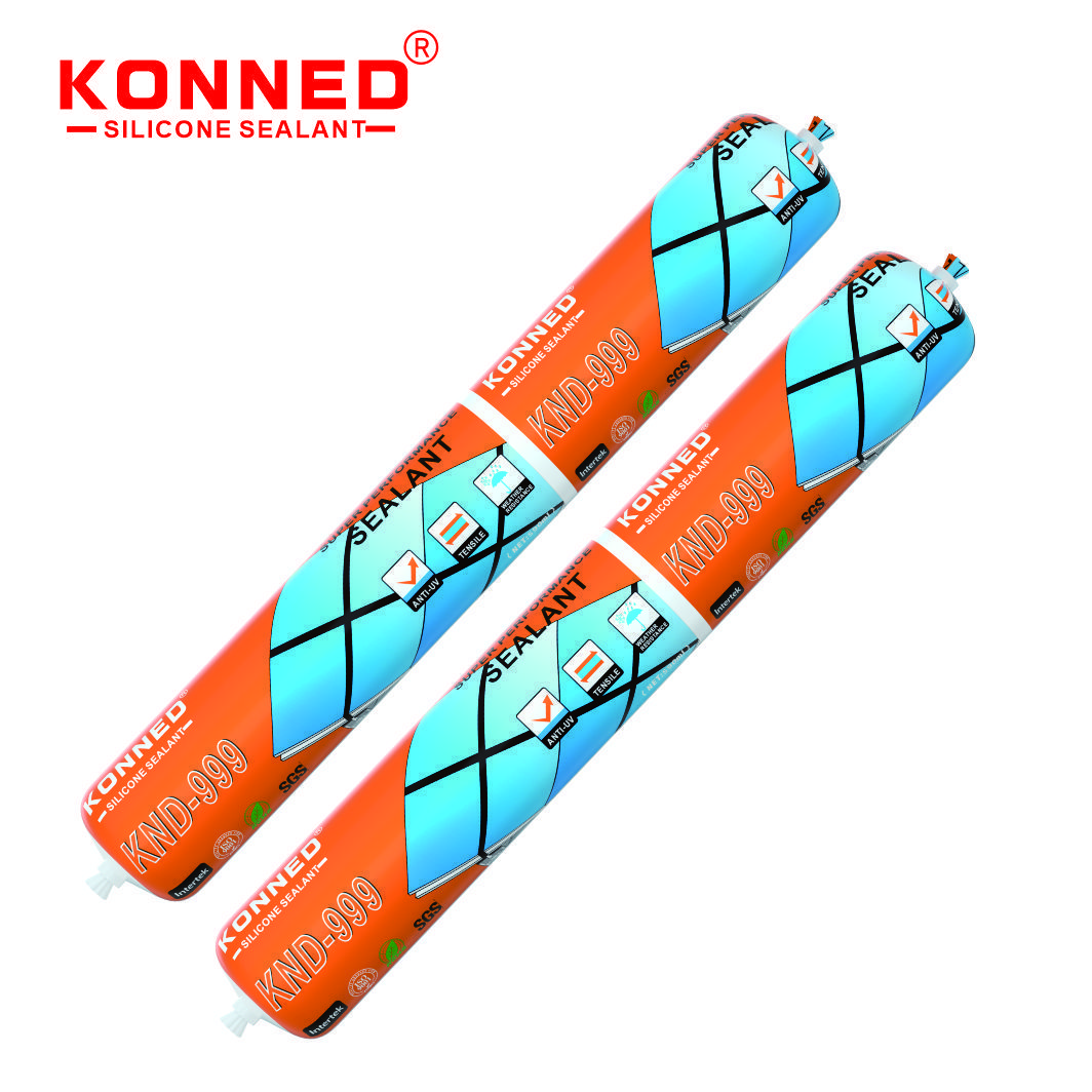 KONNED High Performance Neutral Structural Silicone Sealant Neutral Curing Structural Adhesives For Metal And Glass Curtain