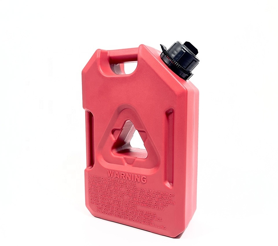 1 Gallon 3.8 Litre Red Plastic Jerry Can For Gasoline Storage fit  SUV Jeep Motorcycle  Can Customize Jerry Can Holder