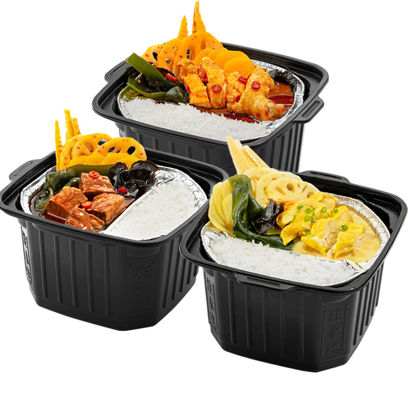 Portable Instant Food Self Heating Hot Pot Chicken Self heating Hot Pot Ready To Eat Heating Hotpot for Travel Hiking