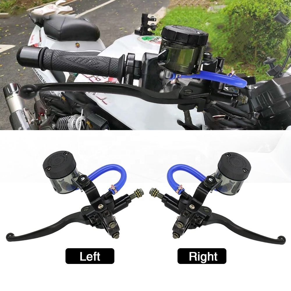 Motorcycle Front Brake Clutch Master Cylinder Left Right CNC Aluminum Alloy Brake Clutch Pump Handle Lever