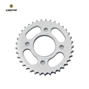 ZSDTRP motorcycle spare parts 428H-37T Aluminum Alloy  Rear Wheel Transmission Sprocket for CG125 CG150 WY125 JAGU.AR 150