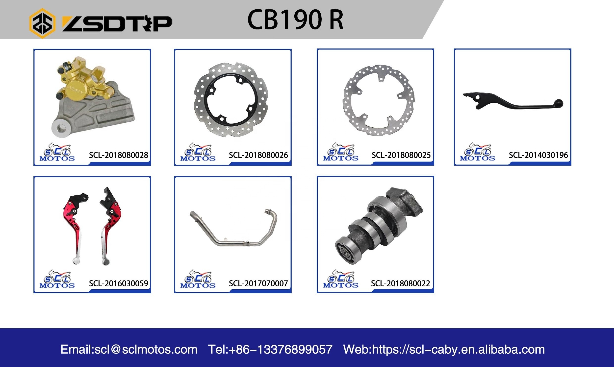 High Quality Replace Motor Frame For CB190 R Motorcycle Frame Motorcycle Parts Rear Cowl Set