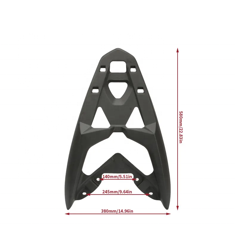 Motorcycle Aluminum Alloy Rear Cargo Carrier For Motorcycle Trunk Scooter Rear luggage Rack for N.max 155 16-19