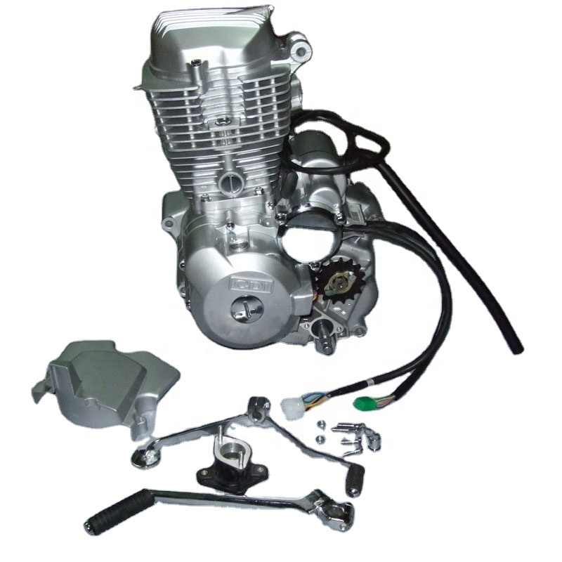 CG125  Engine Assy Motor Engine Single Cylinder Air-cooled Four Stroke Engine Electrical/Manual Starter Tachometer