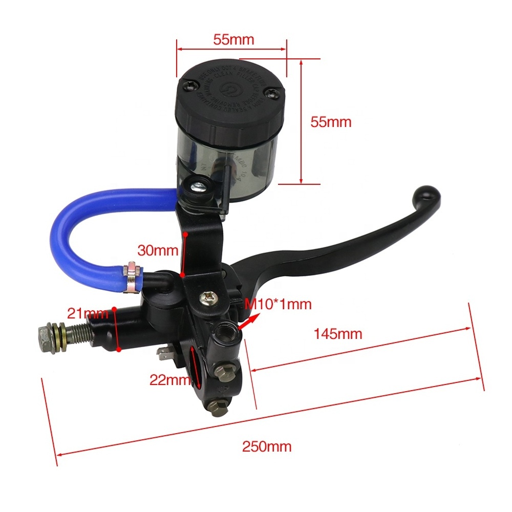 Motorcycle Front Brake Clutch Master Cylinder Left Right CNC Aluminum Alloy Brake Clutch Pump Handle Lever