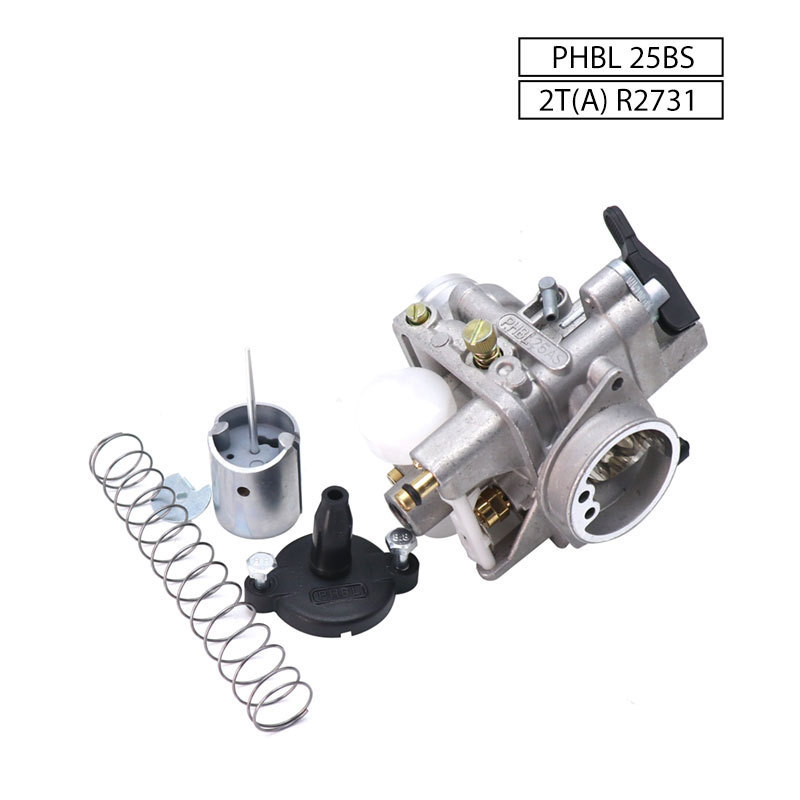 Motorcycle 25mm Carburetor Dellrt PBL 25BS 2T(A) R2731 For 50cc-200cc Engine For  Scooter Dirt Bike