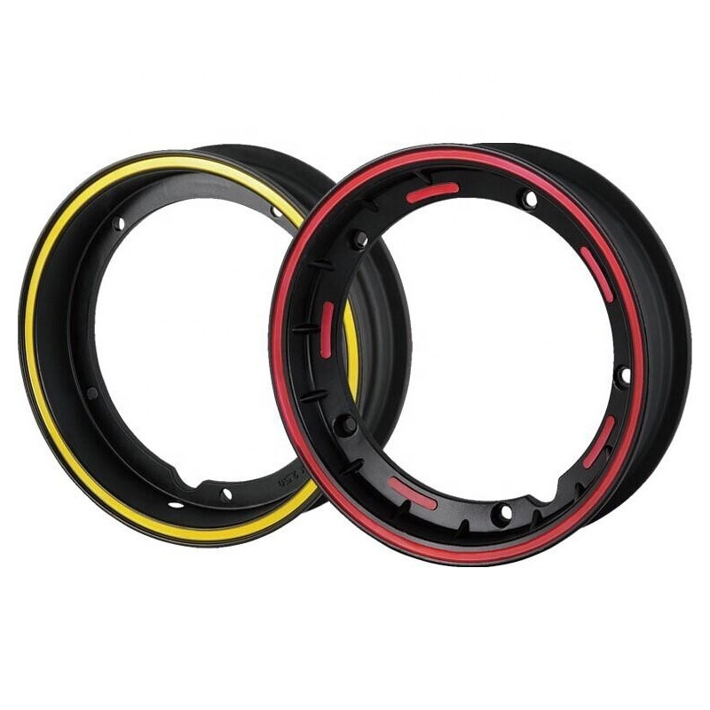 ZSDTRP Motorcycle Frame Assembly F/R Wheel Aluminum Wheel Rim 2.50-10-5H Fit For Black Silver Red Yellow White