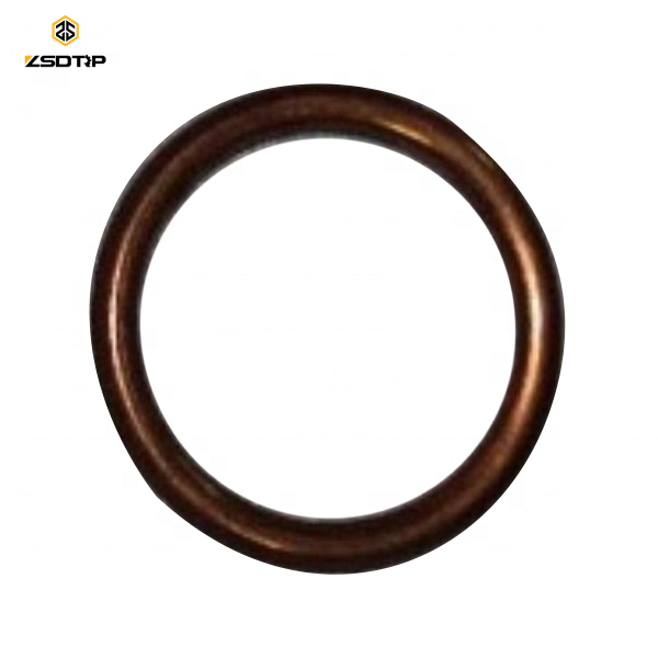 Motorcycle Exhaust System Muffler Gasket 32 x 40 x 4.2mm Copper Material Many Size OEM High Quality Wholesale Muffler Gasket