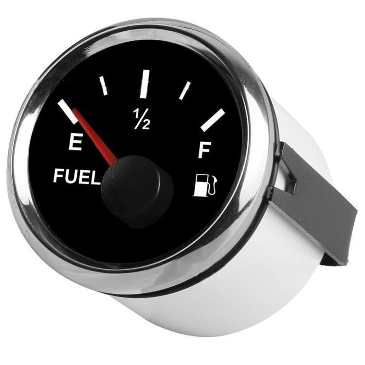 52MM Waterproof Digital Fuel Level Gauge for Car Boat Motorcycle Fuel Meter