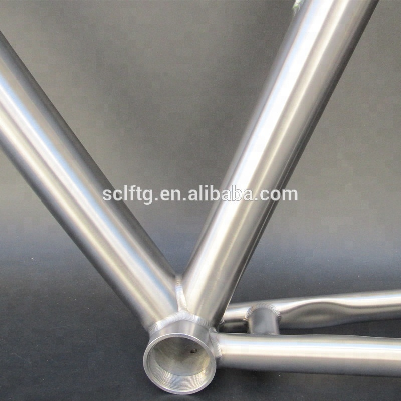 Grade 9 Titanium beach cruiser bike frame best price