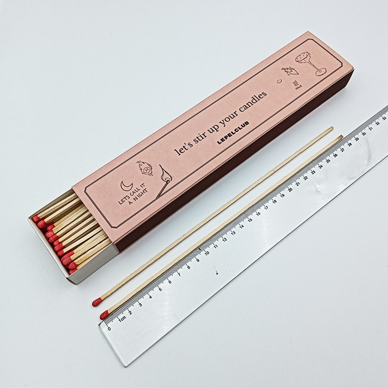 Fireplace Match 290mm Safety Matchbox, Customized Custom Matchbox Logo