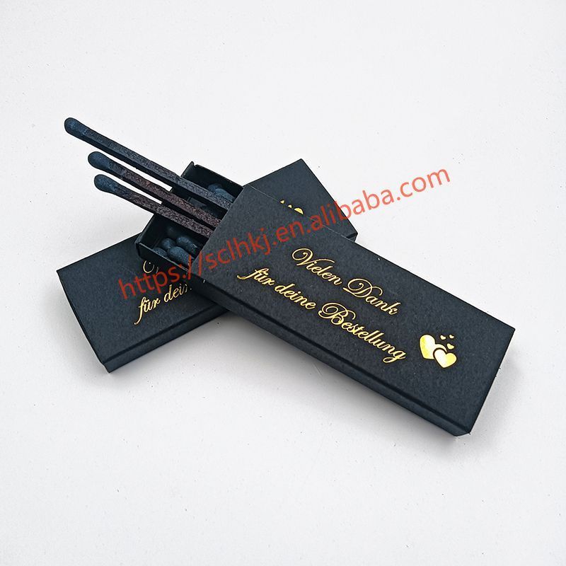 Customized Advertising Matchboxes 3 Inch Hotel Candles Matches Matchboxes Wholesale Fireplace Matches Large Home Box Candles