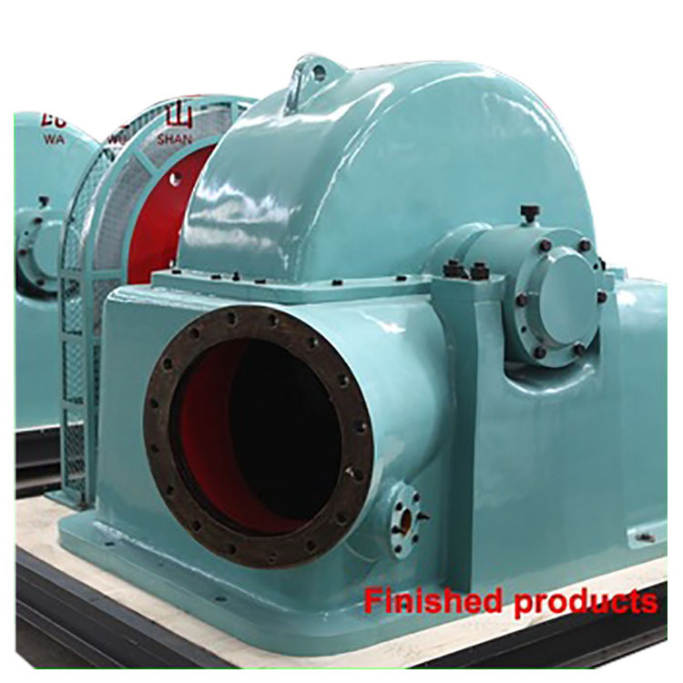 Brushless excitation turbine generator for hydro power plant