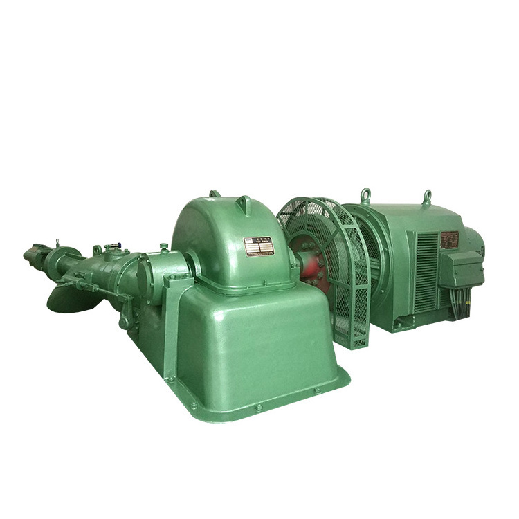 Mini hydraulique low head hydro power turgo turbine