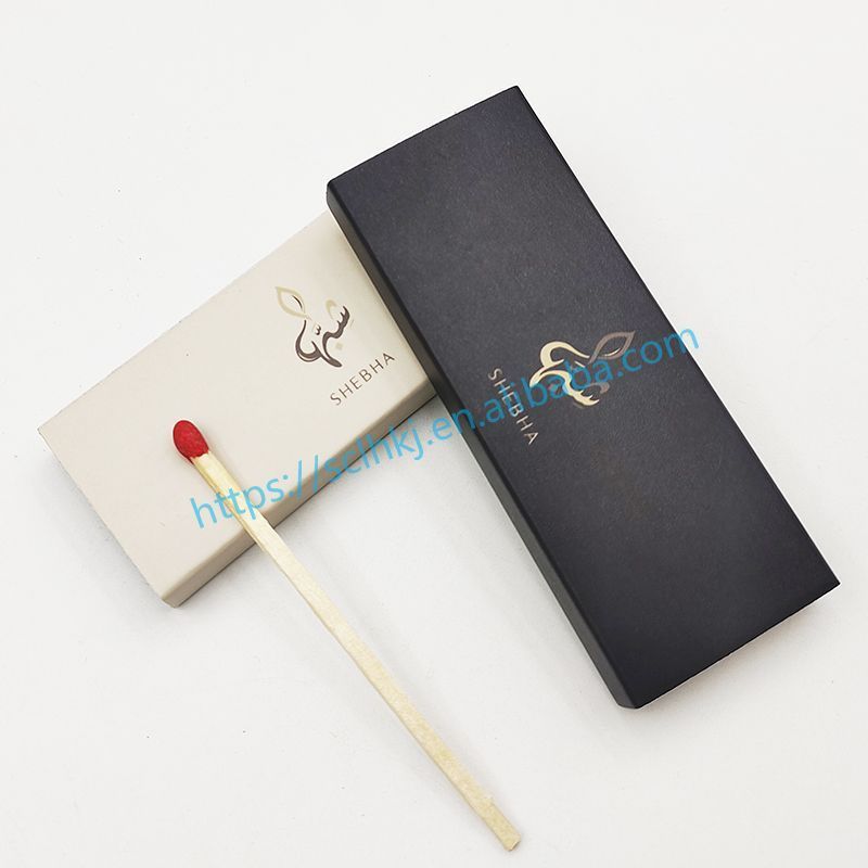 Hotel matches hot sale high quality extra long matches custom logo colorful carton colorful wooden matches