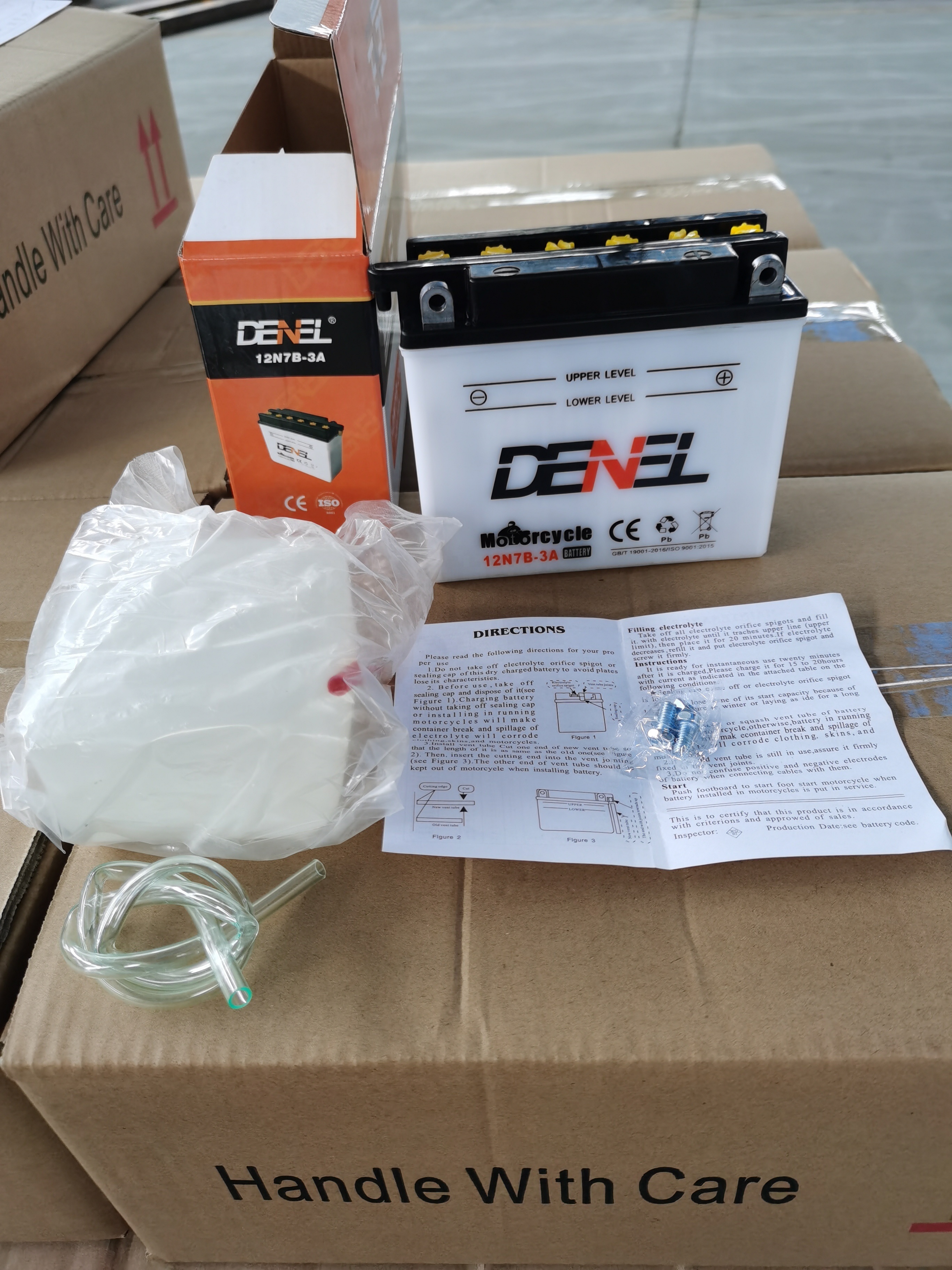 Cost-Effective High Discharge DENEL price battery scooter electric 12n2.5-3c bateria de moto 2.5ah 125cc motorcycle battery