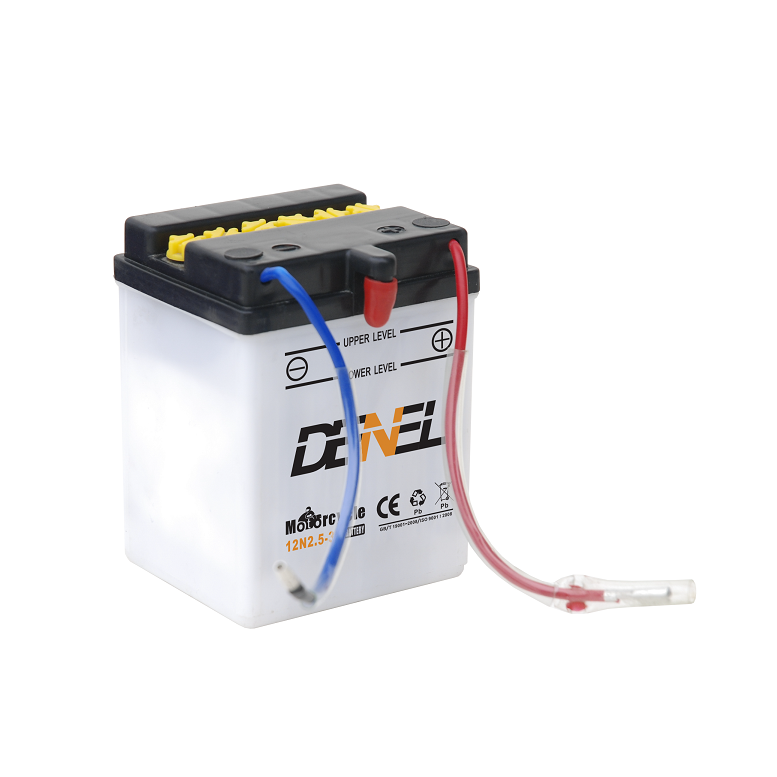 Cost-Effective High Discharge DENEL price battery scooter electric 12n2.5-3c bateria de moto 2.5ah 125cc motorcycle battery