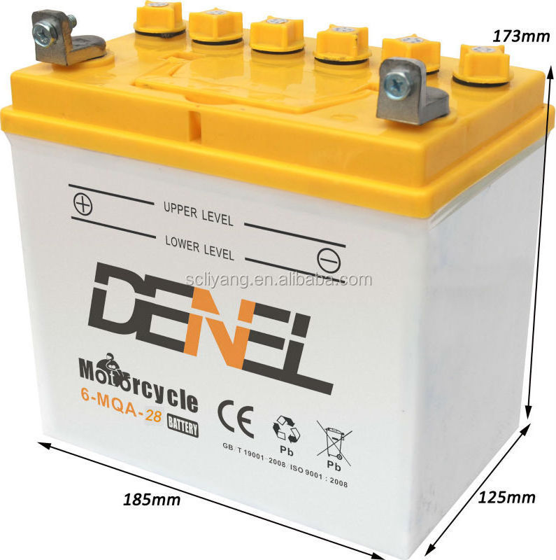 maintenance free car battery 12v 80ah(6-QA-80) car battery dry charged