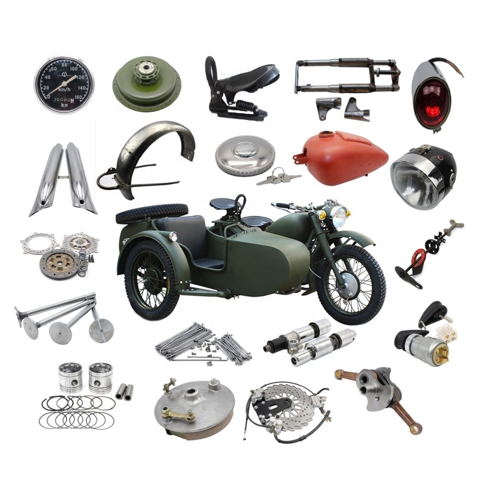 F/R Motorcycle Spare Parts Seat Spring Damper Stainless Steel Motorcycle Seat Spring Suspension Fit For R71/CJK750/M72