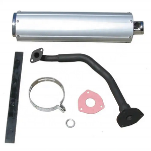 150CC Motorcycle Exhaust Muffler Stainless Steel Exhaust Muffler Pipe for Kym.co GY6 150