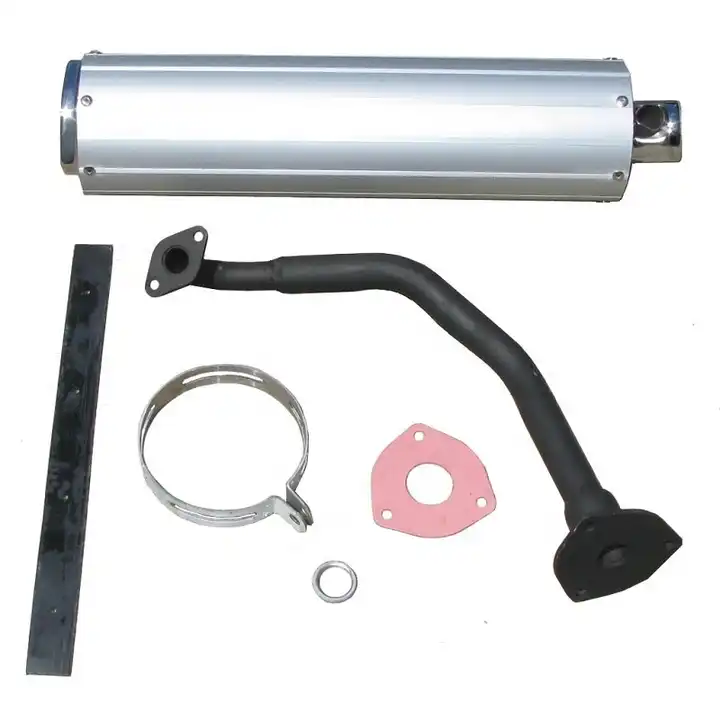 150CC Motorcycle Exhaust Muffler Stainless Steel Exhaust Muffler Pipe for Kym.co GY6 150