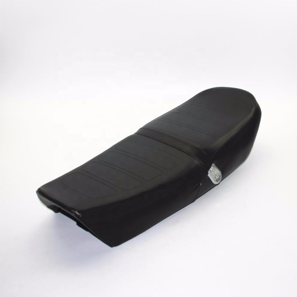 Original AX100 Seat Cushion Motorcycle Body Parts Black Plastic Bottom PU Leather Seat Assy.