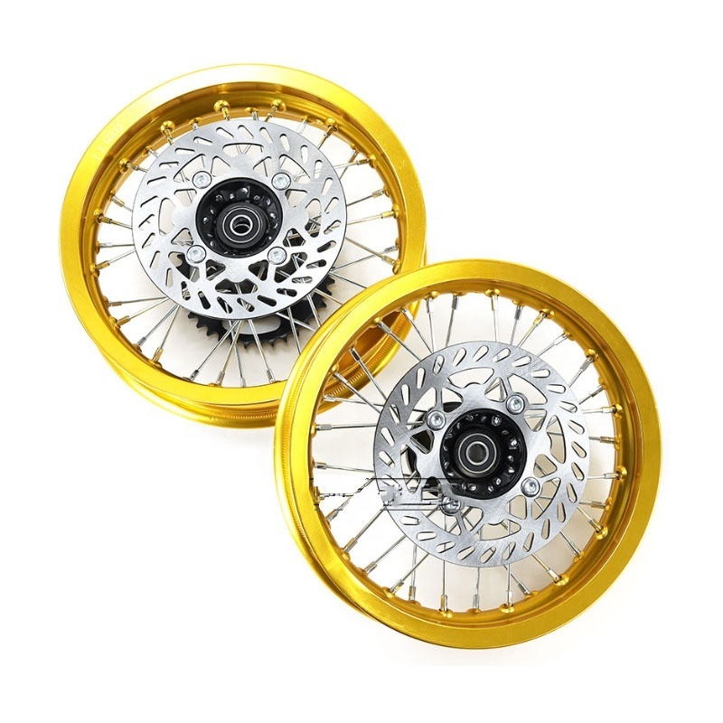 Factory Price Aluminum Alloy Wheels Rim 17 14 12inch Wheel Rims For Universal Motorcycle Scooter