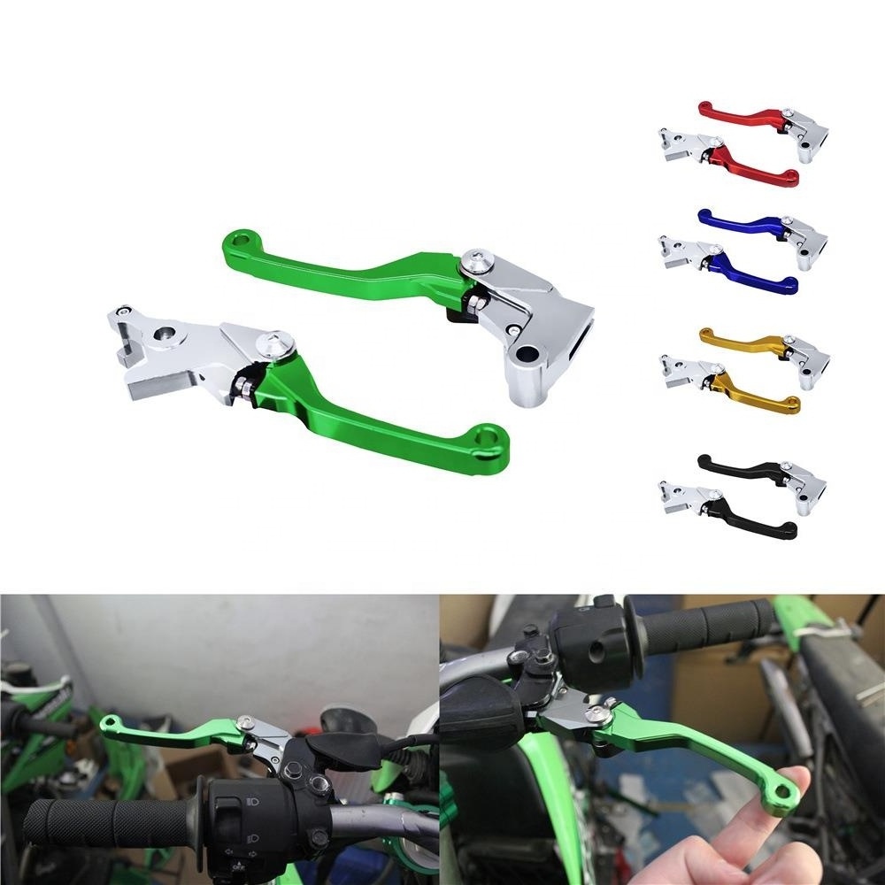 Dual Sport D-Tracker 125 KLX 250 Replacement 46092-1206/0050/1140 CNC L Clutch R Disk Brake Lever Steering Handle Lever