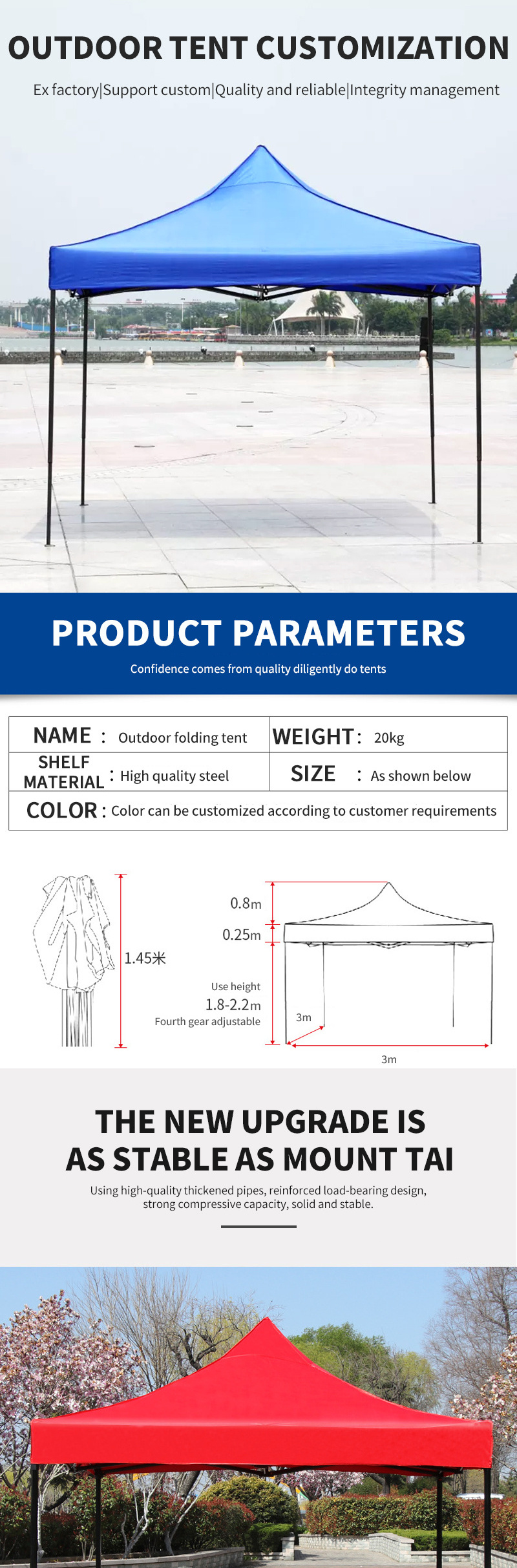 advertising logo Outdoor 10x10 Aluminum Trade Show Tent Exhibition Event Marquee gazebos Canopy Pop Up Custom Printed Tents