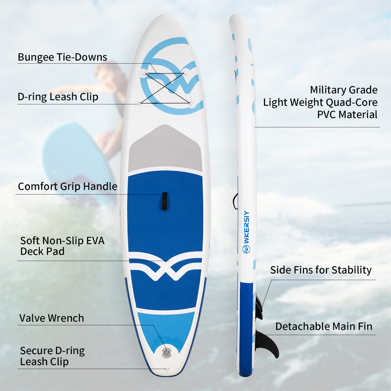 Hight quality OEM/ODM 11' sup stand up paddle board water sports waterplay surfing board inflatable sup surfboard with paddle