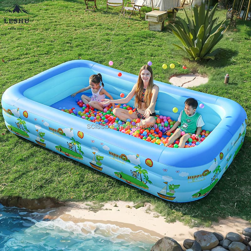 Thickening Foldable Inflatable Pool Quality PVC Summer Outdoor Bathing Pool Inflatable Swimming Pool