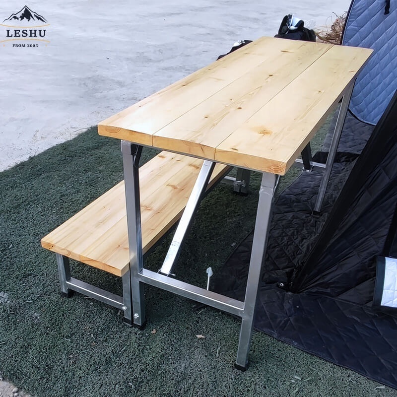 Sauna Banqueting Adjustable Camping Tables And Wood Sauna Table With Wholesale Camping Folding Folding Table With Chairs