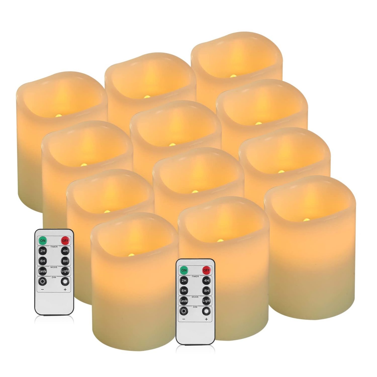 Hot selling popular Flickering Flameless Votive Candles Electric Candles Battery Operated LED Tealight for Wedding Christmas Dec