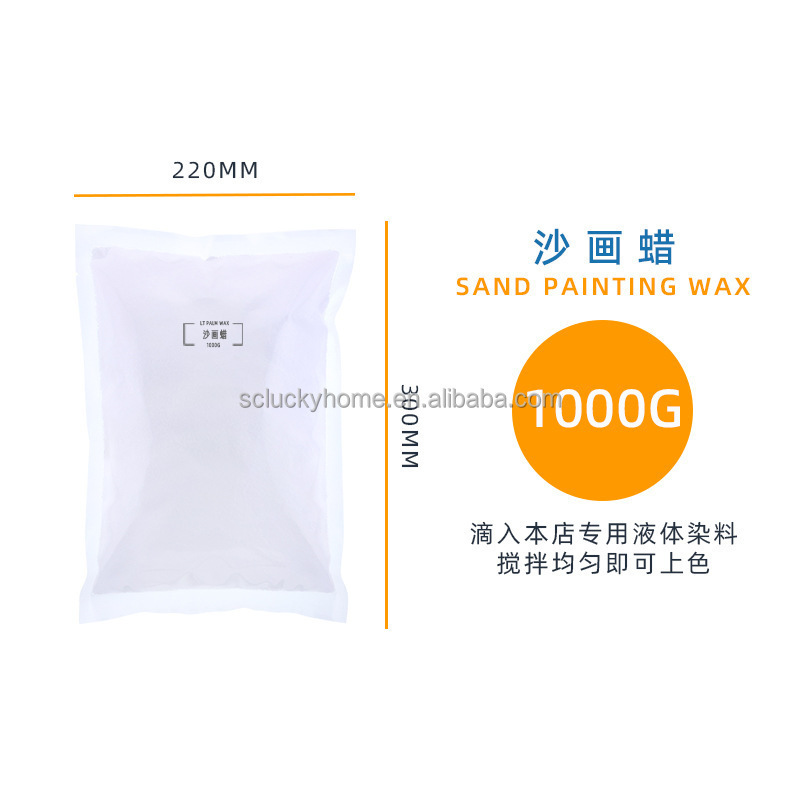 Natural Non Toxic Pearled Palm Wax Bulk Granulated Colored Red White Sand Wax for Wedding Party candles