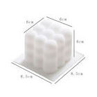 Christmas Tiny Cube Art Candle Wholesale Custom Fragrance Buy Wedding Party Mini 3d Rubik's Scented Bubble Scented Candle