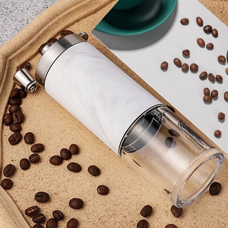 Commercial Mini Coffee Bean Grinder Portable Hand Held Coffee Grinder 38mm Conical Burr Aluminum Alloy Manual Coffee Grinder