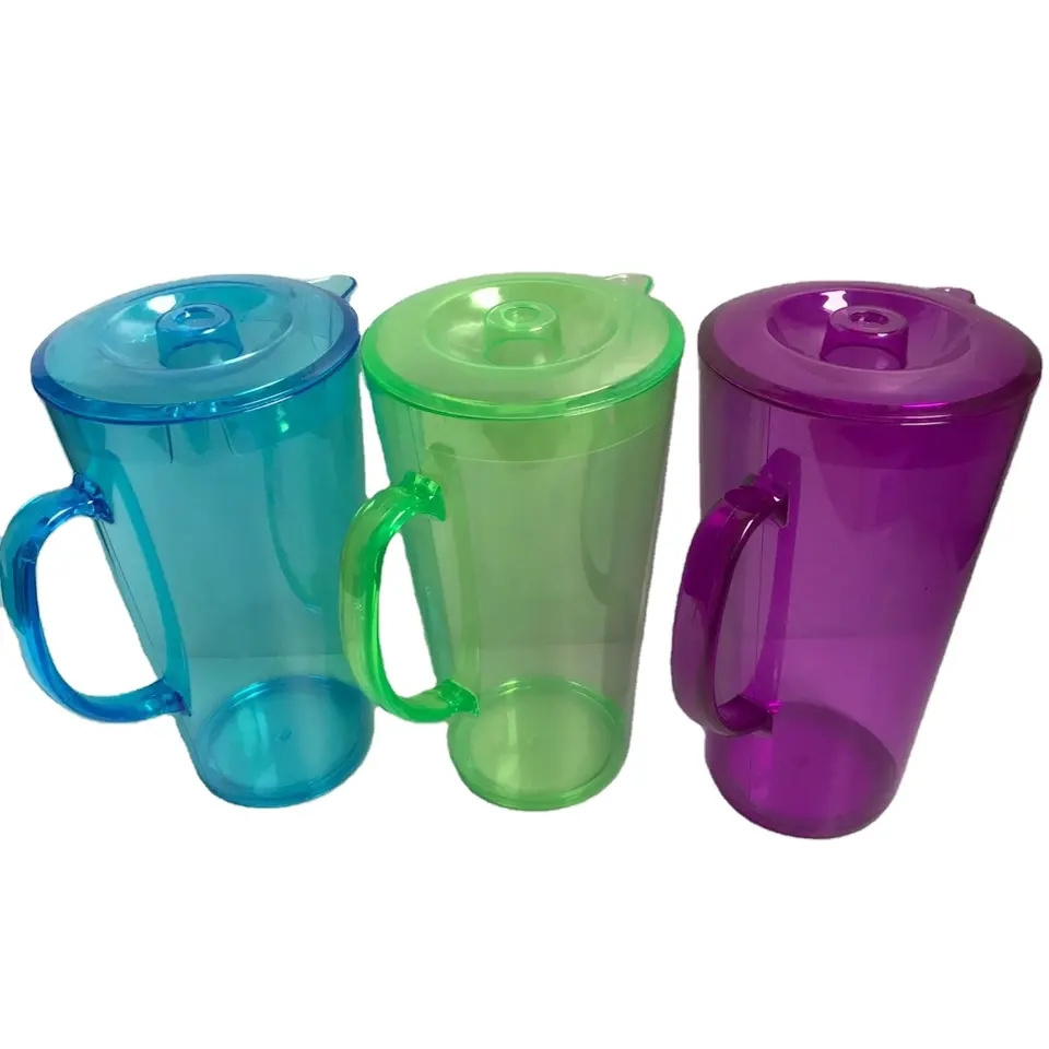 PS plastic cold kettle set wholesale Coffee tea espresso pitcher kettle