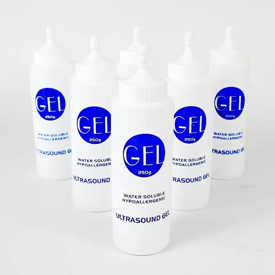 CE Marked Medical use sterile ultrasound conductive gel 250ml 2L 5L ECG ultrasound transmission gel