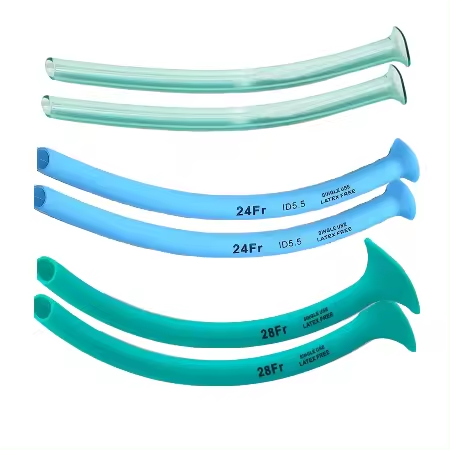 Medical disposable Latex free PVC Nasopharyngeal Airway Nasal Tube for hospital use