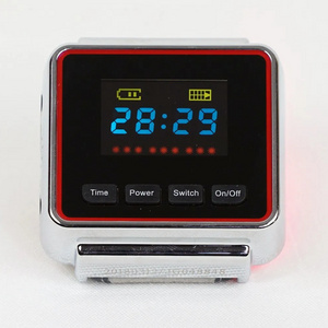 Physiotherapy Semiconductor Soft Cold Laser Wrist Watch For diabetes